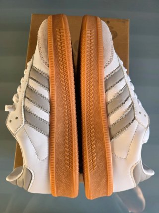 Adidas Samba XL Gris Blanco