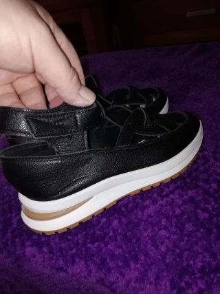 Zapatos de piel mujer negros