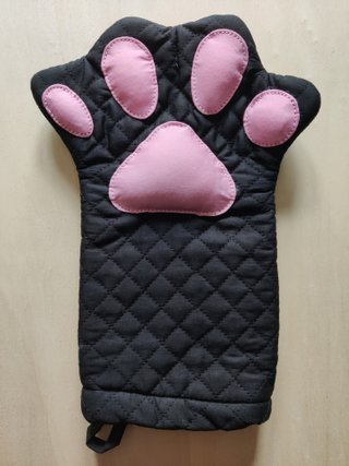 Guanti da forno zampa di gatto (Nuovo)