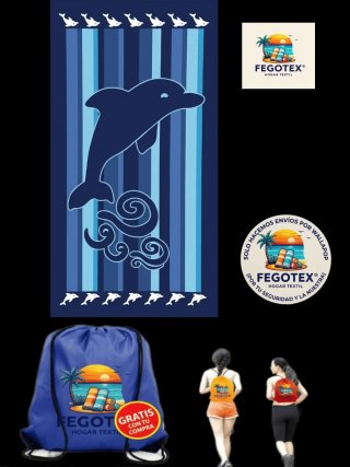 Toalla Playa Fegotex 100x150