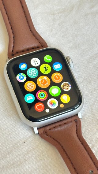 Apple Watch Series 5 GPS 40mm Plata Marrón