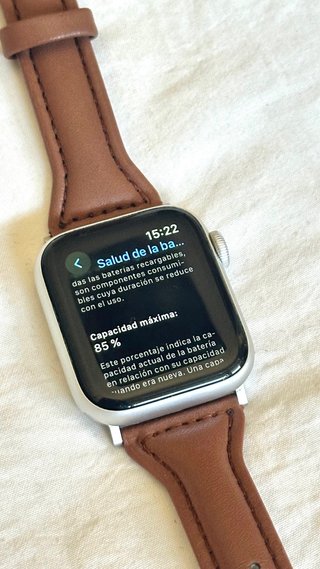 Apple Watch Series 5 GPS 40mm Plata Marrón