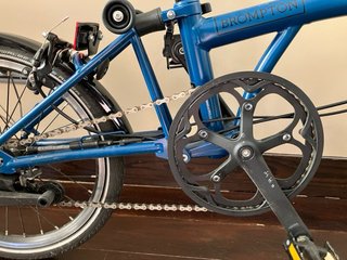 Bicicleta Brompton Azul (CLine V2)