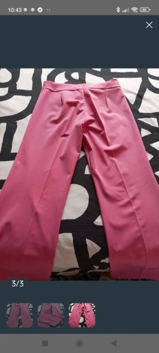 Pantalón de verano rosa