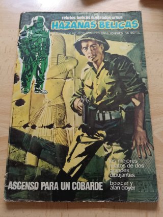 HAZAÑAS BÉLICAS LOTE 5 CÓMICS 1973