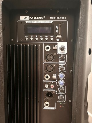 OFERTA: Altavoz autoamplificado MARK Negro