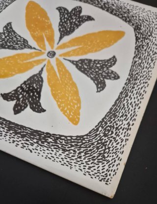 Azulejo Antigo Português Modernista Anos 60