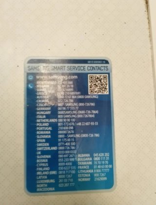 Lavadora Samsung Blanca