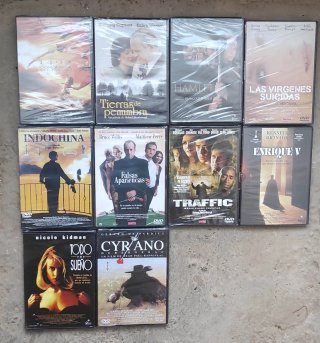 Lote 10 Películas DVD Nuevas Precintadas