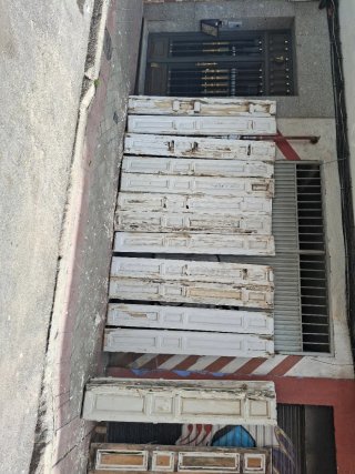 Contraventanas antiguas de madera