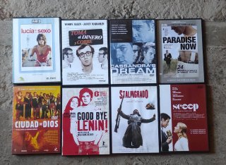 Lote 8 Películas DVD