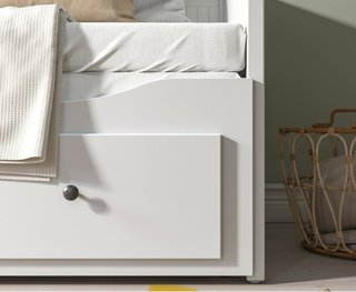 Cama nido Ikea Hemnes con 2 colchones Pikolin