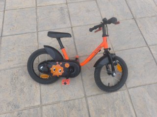 Bicicletas 14 Gemelas Naranja