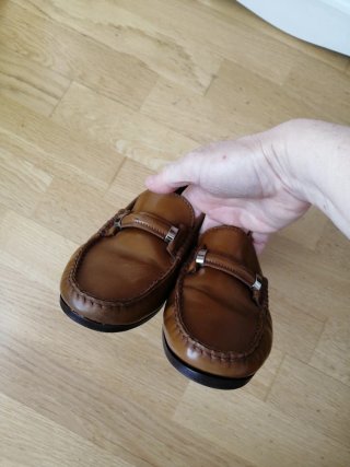 Mocasines Tod's Piel Caramelo Originales