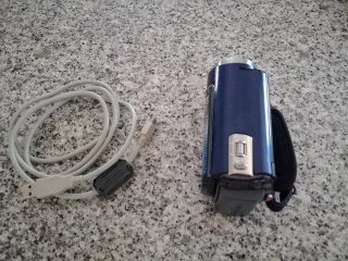 Videocámara JVC Everio HDD Azul