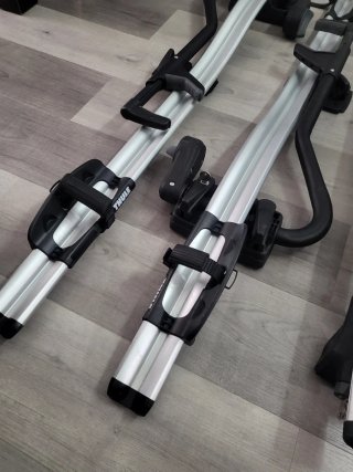 2 Portabicicletas Thule + Baca Thule