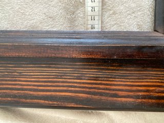 Marco de madera artesanal 38,5x38,5 cm