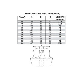 Chaleco Fallero Naranja Bordado