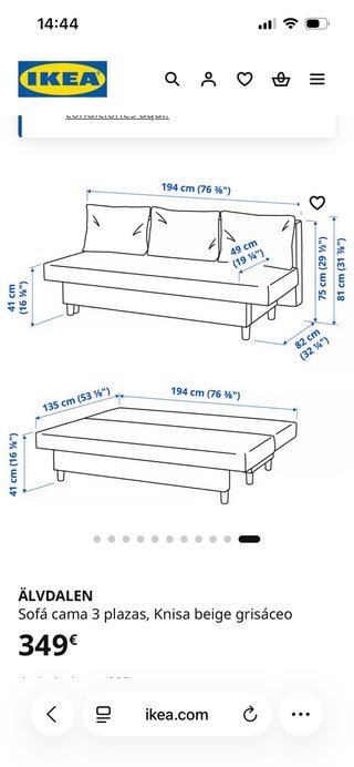 Sofá Cama Ikea Verde