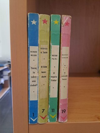 Lote Novelas de "Ciencia-Ficción". Ed. Cenit. 1960