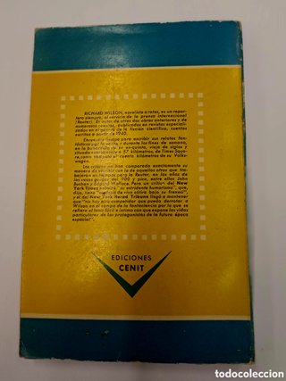 Lote Novelas de "Ciencia-Ficción". Ed. Cenit. 1960