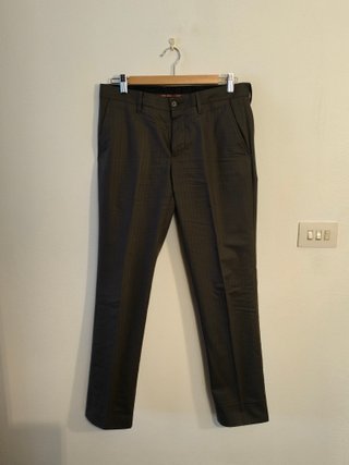Traje Zara Marrón Oscuro