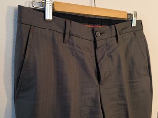 Traje Zara Marrón Oscuro
