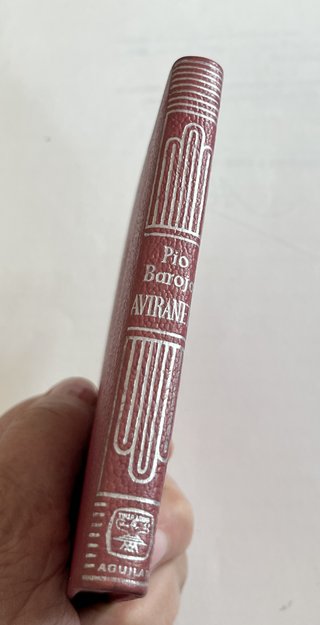 Aviraneta, Pio Baroja, edic. 1962, Crisol, Aguilar