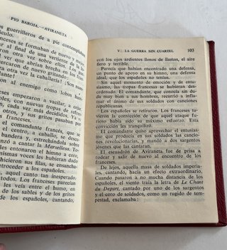 Aviraneta, Pio Baroja, edic. 1962, Crisol, Aguilar