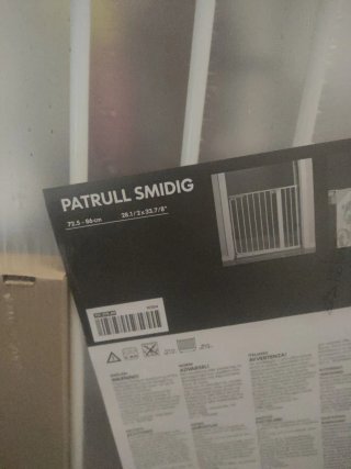 Barrera de seguridad IKEA PATRULL SMIDIG