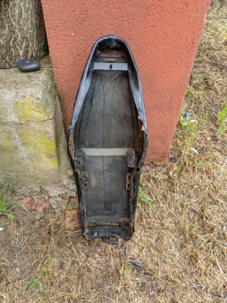 Asiento Moto BMW Clásica Negro