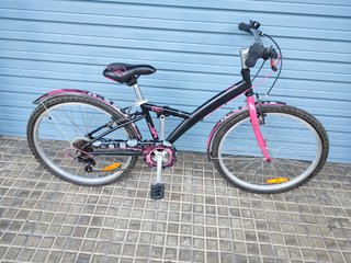 Bicicleta B'Twin  Nature 24 Pulgadas 6 Velocidad