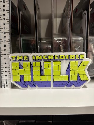 The Incredible Hulk 3D logo
