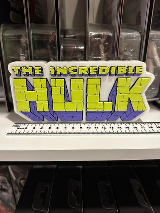 The Incredible Hulk 3D logo