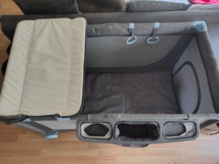 Cuna de Viaje Kinderkraft JOY - Fácil Transporte