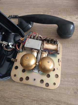 Teléfono antiguo Standard Eléctrica 5522EZ