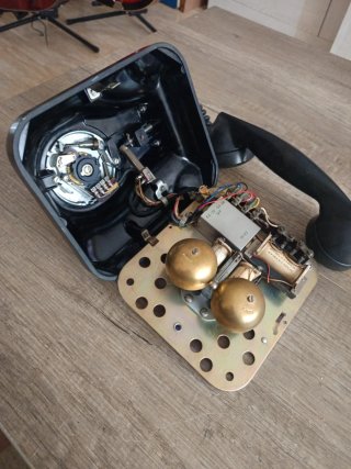 Teléfono antiguo Standard Eléctrica 5522EZ