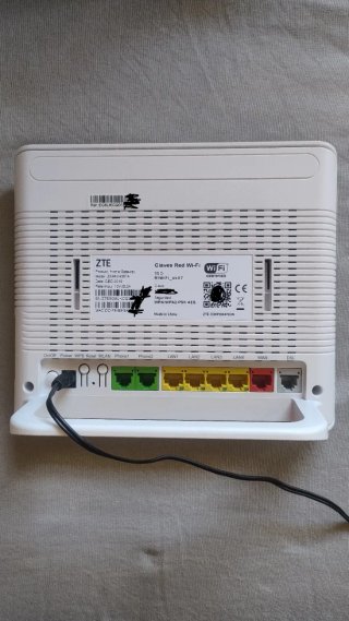 Router ZTE H367A Fibra