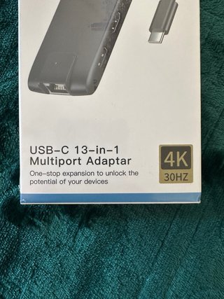 Sin Abrir - Adaptador USB-C 13 en 1 Lemorele 4K