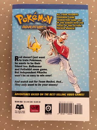 Manga Pokémon Completa Primera Serie INGLÉS