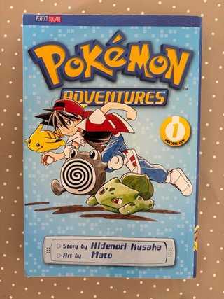 Manga Pokémon Completa Primera Serie INGLÉS