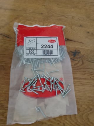 Tornillos Unex 2244 (100 unidades)