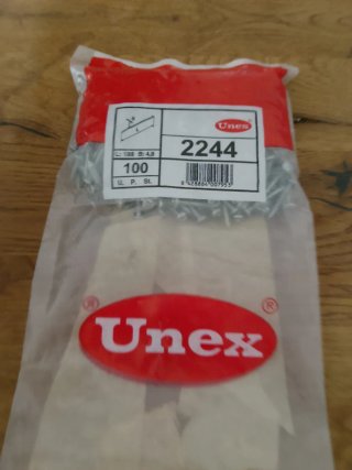 Tornillos Unex 2244 (100 unidades)