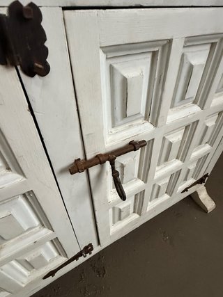 Aparador blanco madera para restaurar