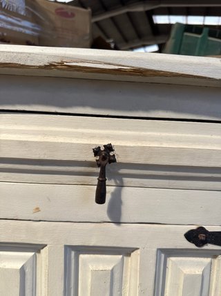 Aparador blanco madera para restaurar
