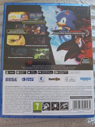 Sonic & Shadow Generations PS5 Day One Edition