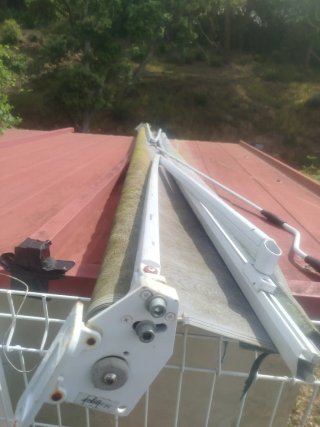 Toldo para pared