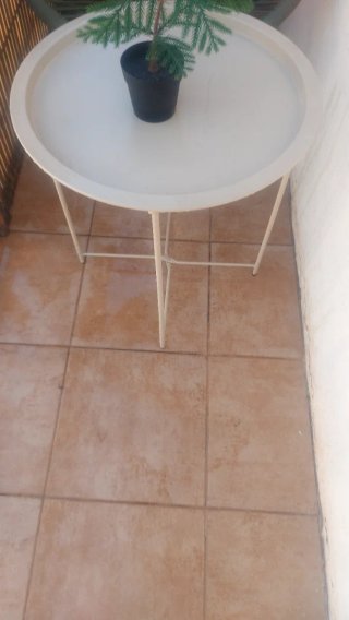 Silla Acapulco verde y naranja