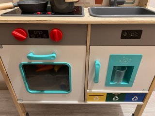 Cocina de juguete de madera