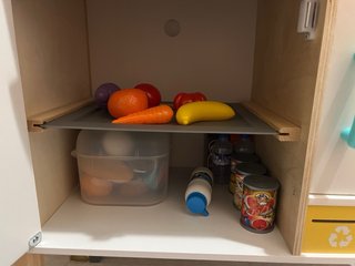 Cocina de juguete de madera
